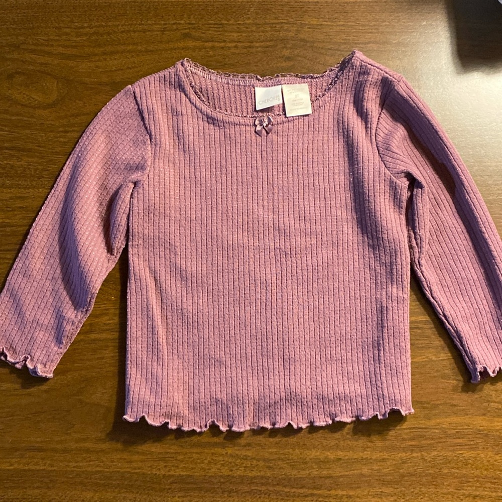 Girls 2T long sleeve shirt